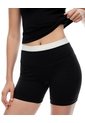Biker Deportivo Seamless Negro Mujer Negro de Gef