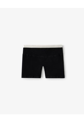 Biker Deportivo Seamless Negro Mujer Negro