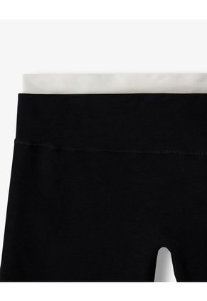 Biker Deportivo Seamless Negro Mujer Negro