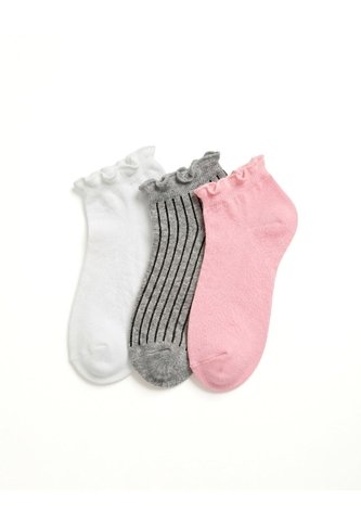 3 Pares De Medias Tobilleras Surtido Mujer Gef