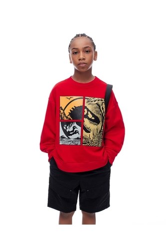 Buzo Regular Jurassic World Rojo Niño Rojo Gef