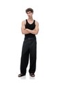Camisilla Slim Algodón Negra Hombre Negro de Gef