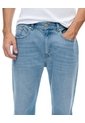 Jean Regular índigo Claro Hombre Azul Oscuro de Gef