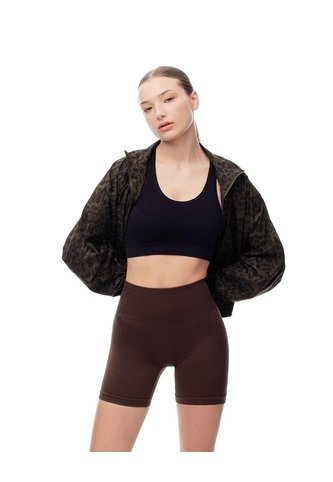Biker Deportivo Seamless Chocolate Mujer Chocolate Gef