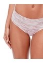 Panty Cachetero Invisible Estampado Mujer Rosa de Gef
