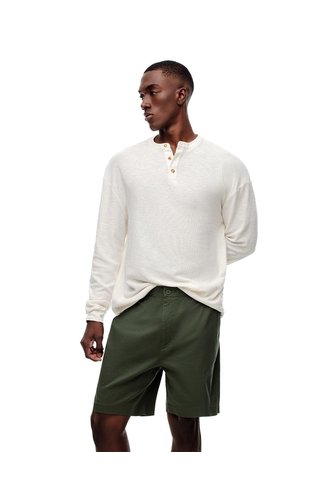 Bermuda Regular Agodón Verde Hombre Verde Gef