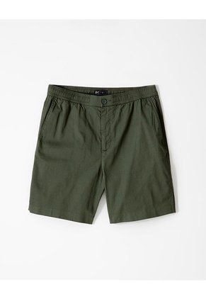 Bermuda Regular Agodón Verde Hombre Verde