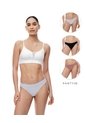 Panty Tipo Tanga Seamless X3unds Surtido Mujer Multicolor de Gef