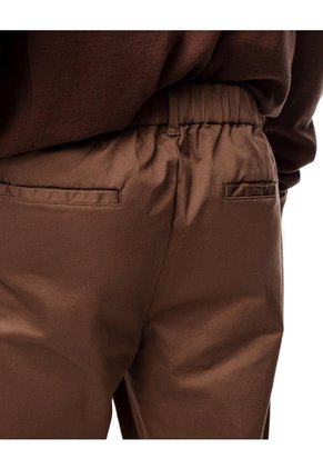 Pantalón Chino Algodón Café Hombre Cafe
