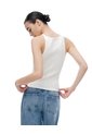 Camiseta Esqueleto Slim Blanca Mujer Blanco de Gef