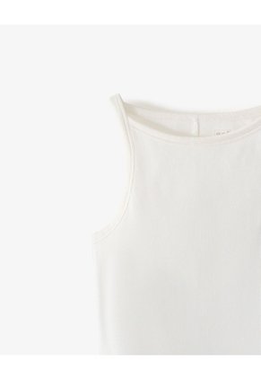 Camiseta Esqueleto Slim Blanca Mujer Blanco