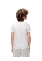 Camiseta Slim Algodón X2unds Blanca Niño Blanco de Gef