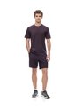 Camiseta Deportiva Control Humedad Morada Hombre Purpura de Gef