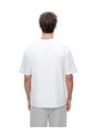 Camiseta Manga Corta Oversize Algodón Blanca Hombre Blanco de Gef