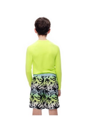 Pantaloneta De Baño Estampada Niño Azul