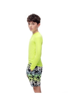 Pantaloneta De Baño Estampada Niño Azul