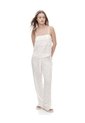 Camisa Relaxed Tiras Blanca Estampado Mujer Blanco de Gef