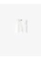 Blusa Manga Sisa Recogidos Blanca Mujer Blanco de Gef