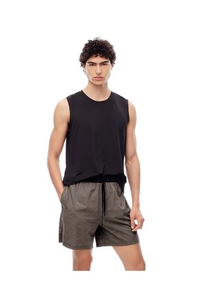Pantaloneta Deportiva Malla Interna Café Hombre Cafe