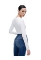 Jean Regular Tiro Alto índigo Oscuro Mujer Azul Oscuro de Gef