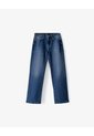 Jean Regular Tiro Alto índigo Oscuro Mujer Azul Oscuro de Gef