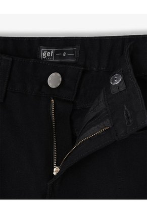 Jean Regular Denim Negro Niño Azul