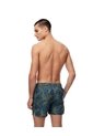Pantaloneta De Baño Estampada Hombre Verde de Gef