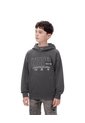 Buzo Tipo Hoddie Gris Niño Gris de Gef