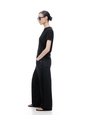 Jean Baggy Tiro Medio Negro Mujer Negro de Gef