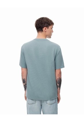 Camiseta Regular Verde Hombre Verde