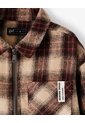 Camisa Manga Larga Regular Cuadros Niño Cafe de Gef