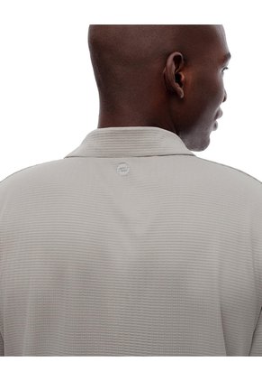 Polo Deportiva Secado Rápido Taupe Hombre Marron