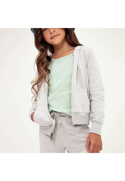 CHAQUETA GEF NIÑA LARINA KD GRIS