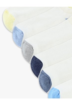 Medias Mujer Tobillera Corta Pack X6 Blancas