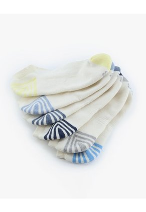 Medias Mujer Tobillera Corta Pack X6 Blancas