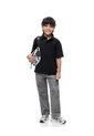 Polo Regular Negra Niño Negro de Gef
