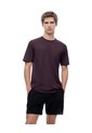 Pantaloneta Deportiva Negro Hombre Negro de Gef