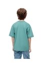 Camiseta Regular Azul Estampado Niño Azul de Gef