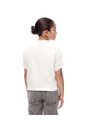 Camiseta Regular Algodón Blanca Navidad Niña Blanco de Gef
