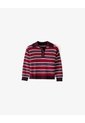 Suéter Tipo Polo Rayas Mujer Rojo de Gef