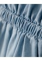 Vestido Corto Denim índigo Claro Niña Azul de Gef