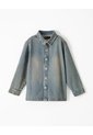 Chaqueta Denim Estampada índigo Medio Niño Azul Oscuro de Gef