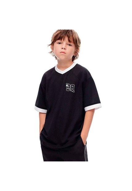 CAMISETA GEF NIÑO LIPON KD NEGRO 799 Talla 14