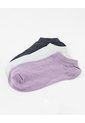 Medias Mujer Tobillera Corta Pack X3 Surtido de Gef
