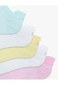 Medias Mujer Tobillera Corta Pack X5 Surtido de Gef