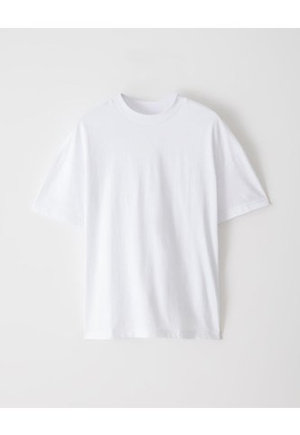 Camiseta Regular Algodón Blanca Hombre Blanco Gef