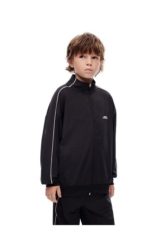Chaqueta Regular Negra Niño Negro Gef