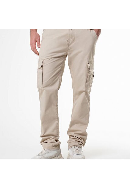 PANTALON GEF HOMBRE PARSONS CARGO HABANO  188 Talla 34