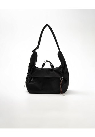 Bolso Hobo Grande Negro Mujer Gef