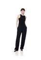 Camiseta Esqueleto Slim Tib Algodón Negra Mujer Negro de Gef
